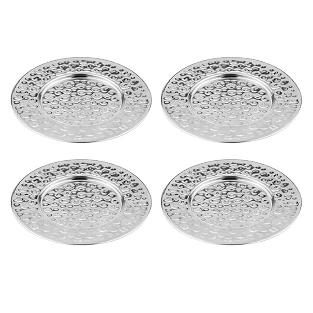 897725-4pk-spencer-hammered-13cm-metallic-coaster-set-silver