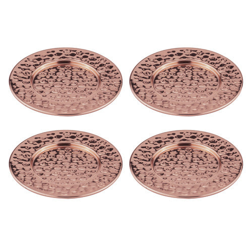 897727-4pk-spencer-hammered-13cm-metallic-coaster-set-copper