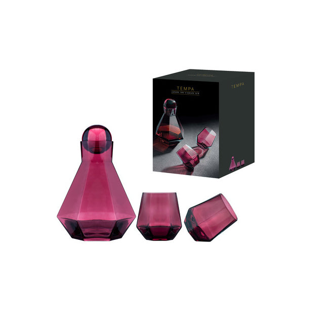 897817-3pc-tempa-jaxon-plum-espresso-carafe-310ml-tumbler-1100ml-carafe-drinking-set
