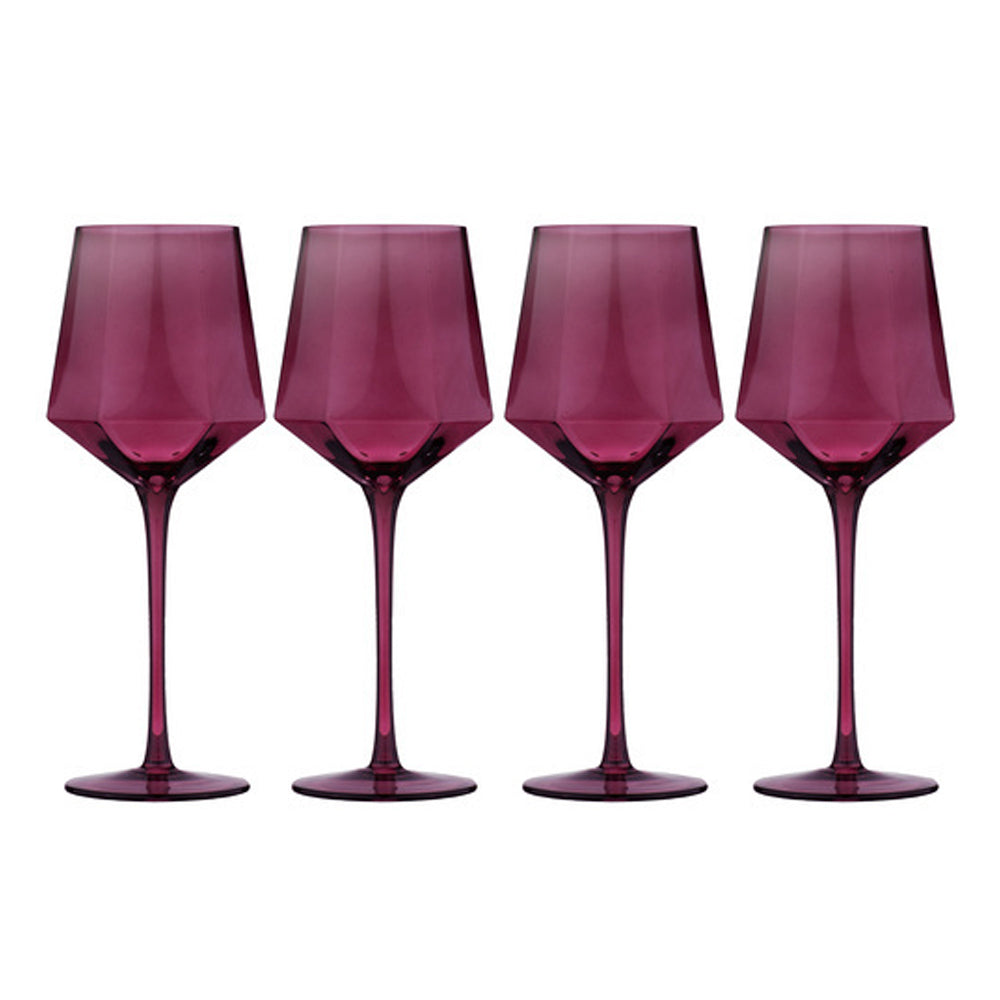 897822-4pk-tempa-jaxon-plum-geometric-wine-drinking-glasses-9x24cm
