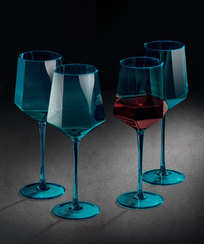 897823-4pk-tempa-jaxon-teal-geometric-wine-drinking-glasses-9x24cm