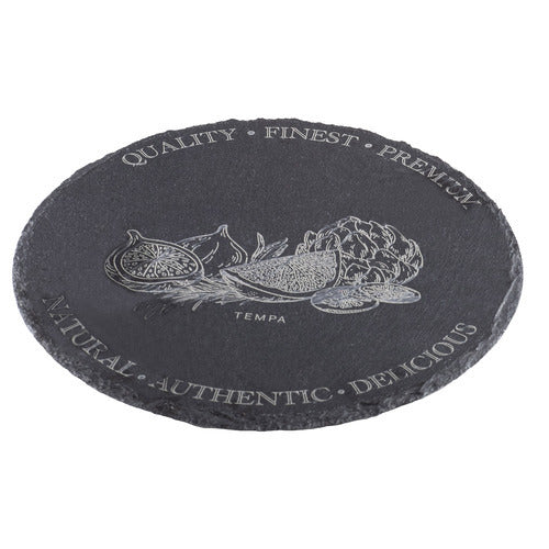 897878-tempa-tuscany-food-serving-slate-lazy-susan-30x30x2cm-black