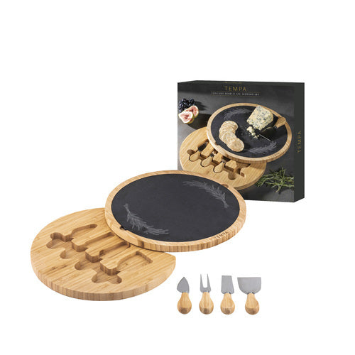 897886-5pc-tempa-tuscany-round-serving-set-w-30x30x3-5cm-board-cheese-knives