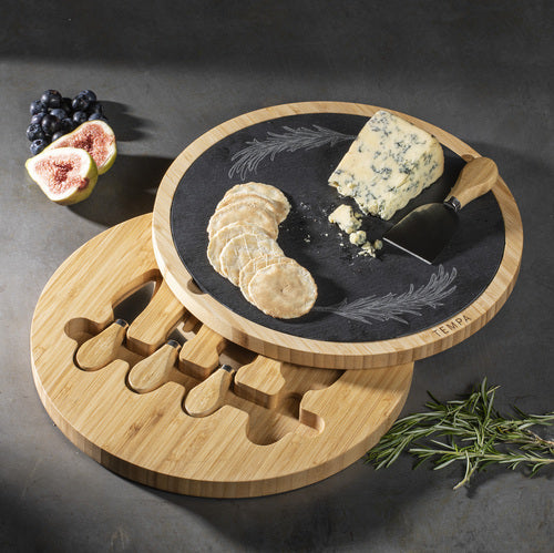 897886-5pc-tempa-tuscany-round-serving-set-w-30x30x3-5cm-board-cheese-knives