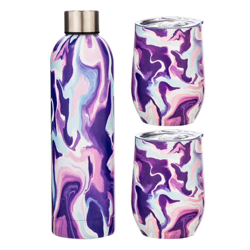 898108-3pc-porta-summer-swirl-stainless-steel-insulated-drinkware-set-purple