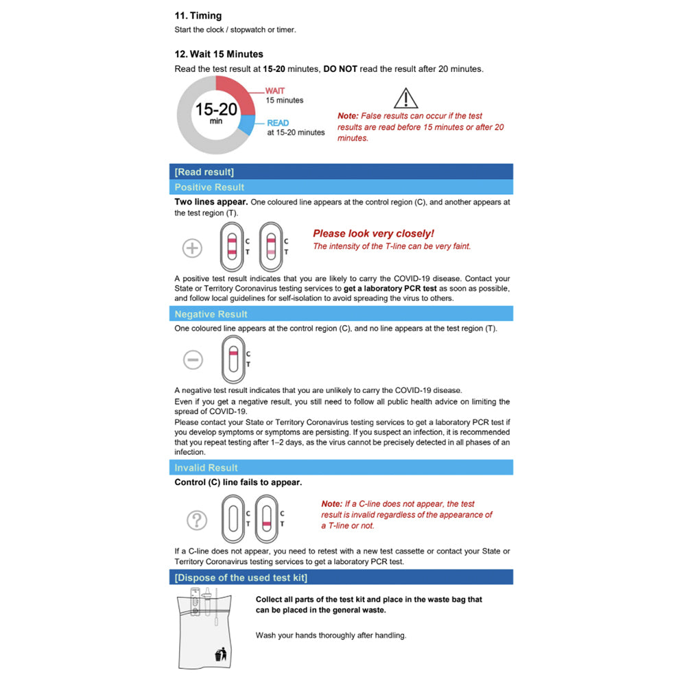 5pk Clungene Covid 19 Antigen Rapid Test (For Self-Testing)