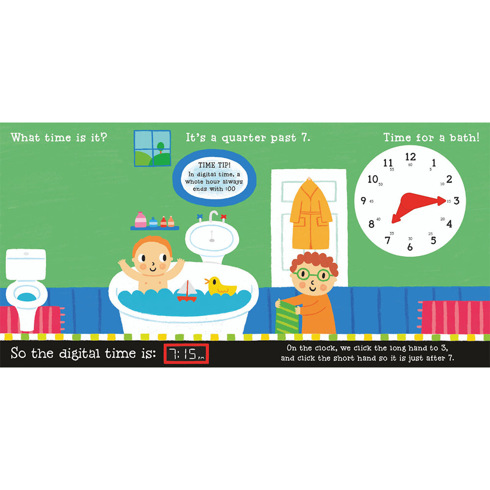 Really Decent Books Click Clack Clock Kids/Children 1y+