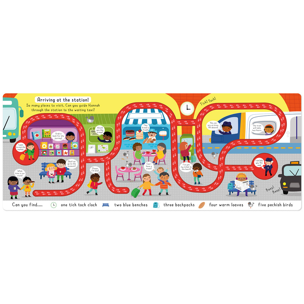 Really Decent Books Follow Your Finger - Town Kids 1y+