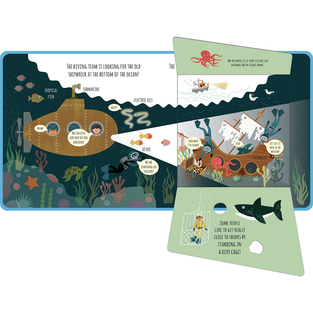Really Decent Books Peek Inside - The Ocean Kids 1y+