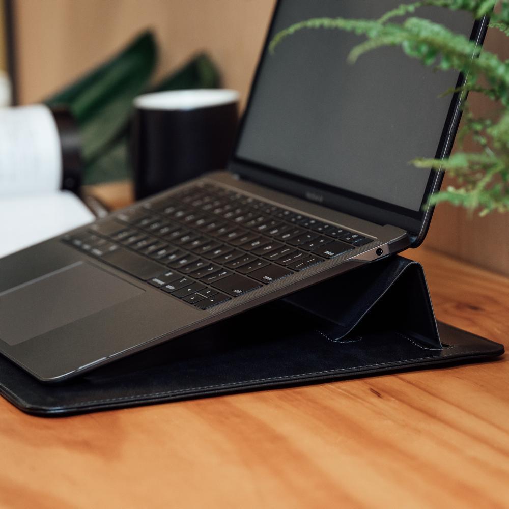 Moshi Muse 13" 3-in-1 Slim Laptop Sleeve Black