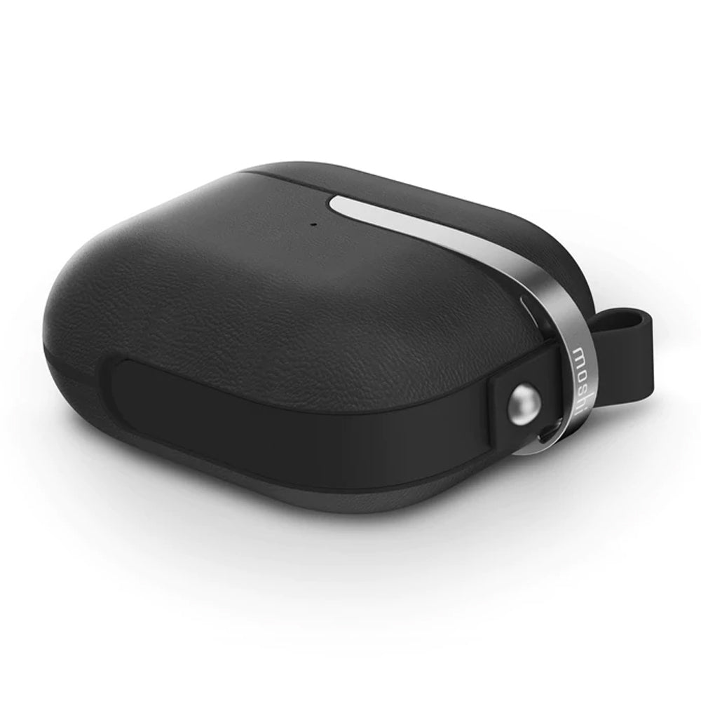 Moshi Pebbo Luxe Case For Airpods Gen 3 Black