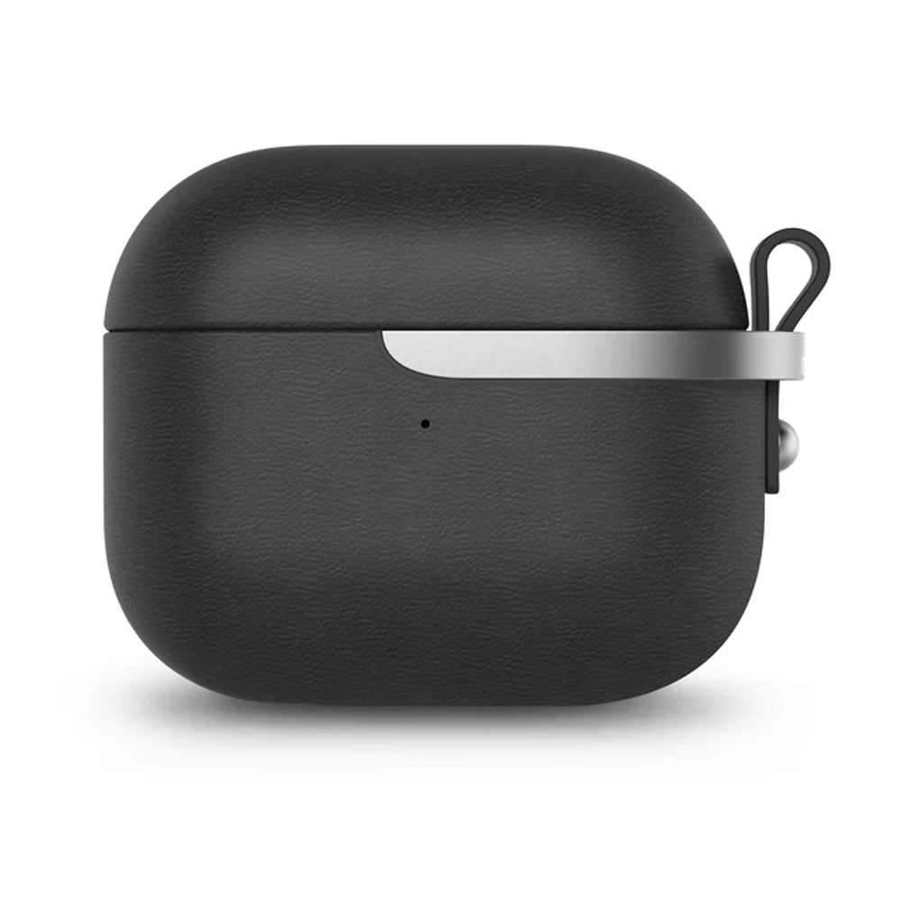 Moshi Pebbo Luxe Case For Airpods Gen 3 Black