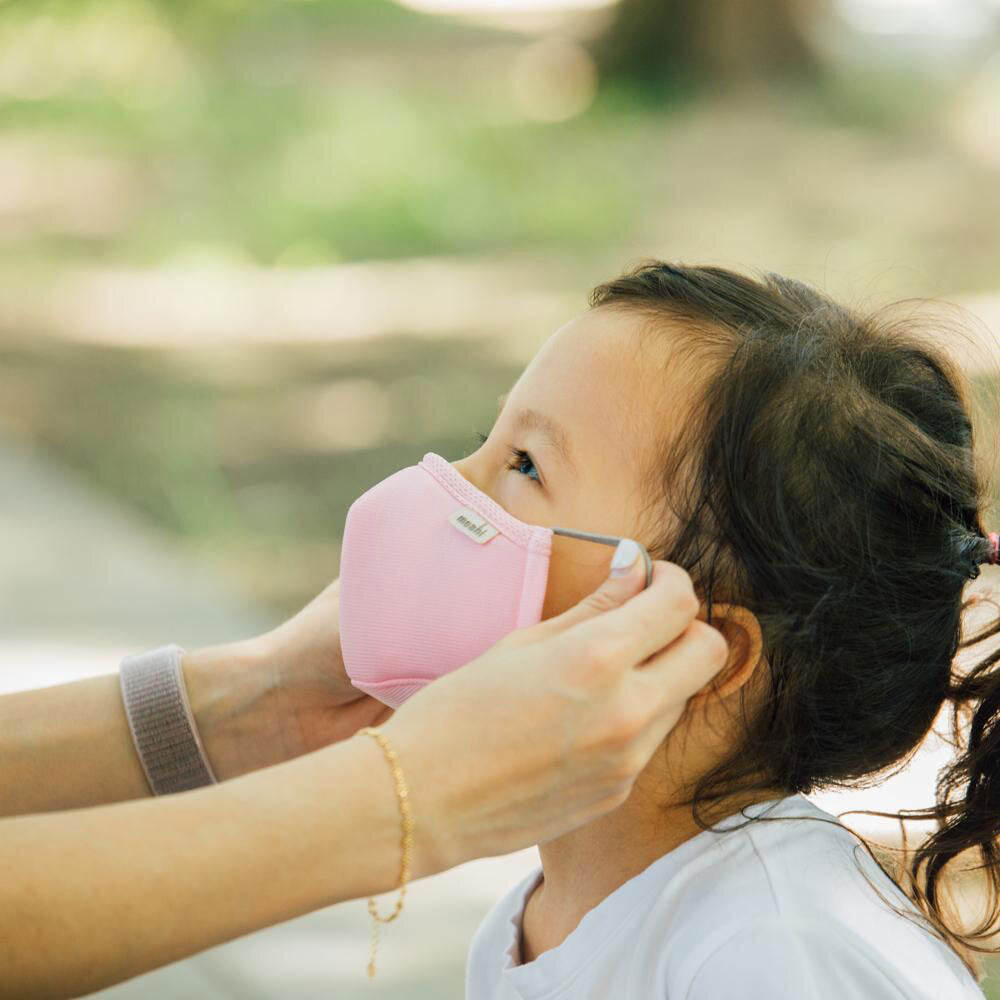 Moshi OmniGuard Kids Mask with 3 Replaceable Filters - Pink