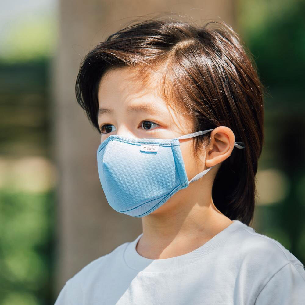 Moshi OmniGuard Kids Mask with 3 Replaceable Filters - Blue