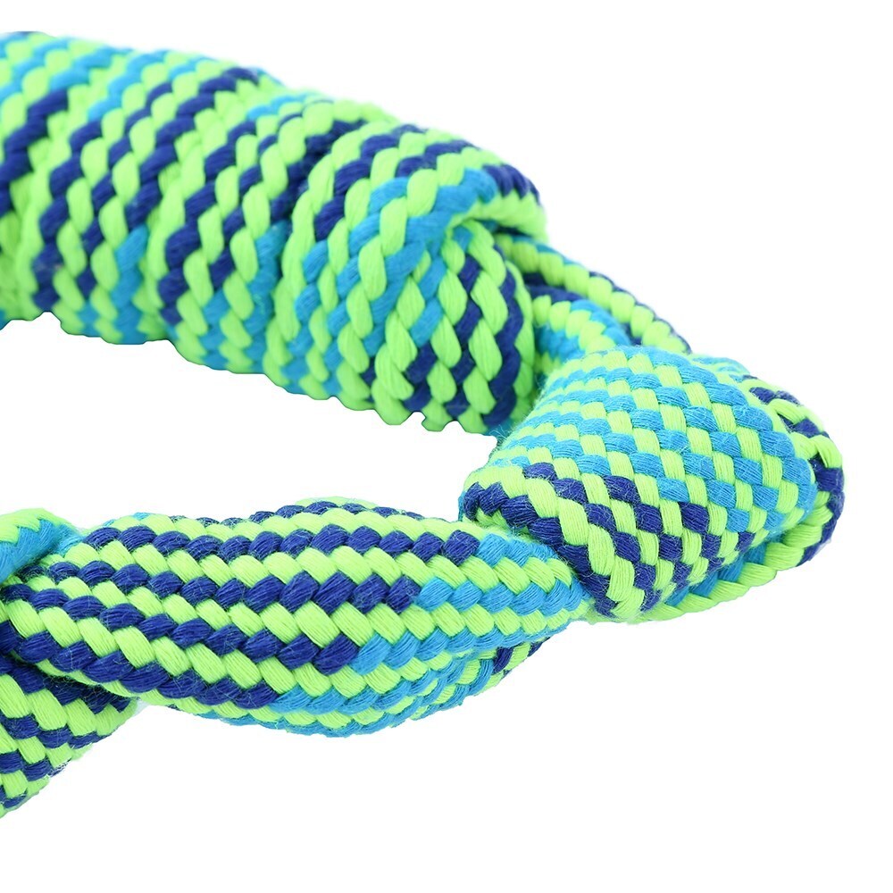 10171-paws-claws-tug-of-war-knotted-ring-20x5cm-blue-green