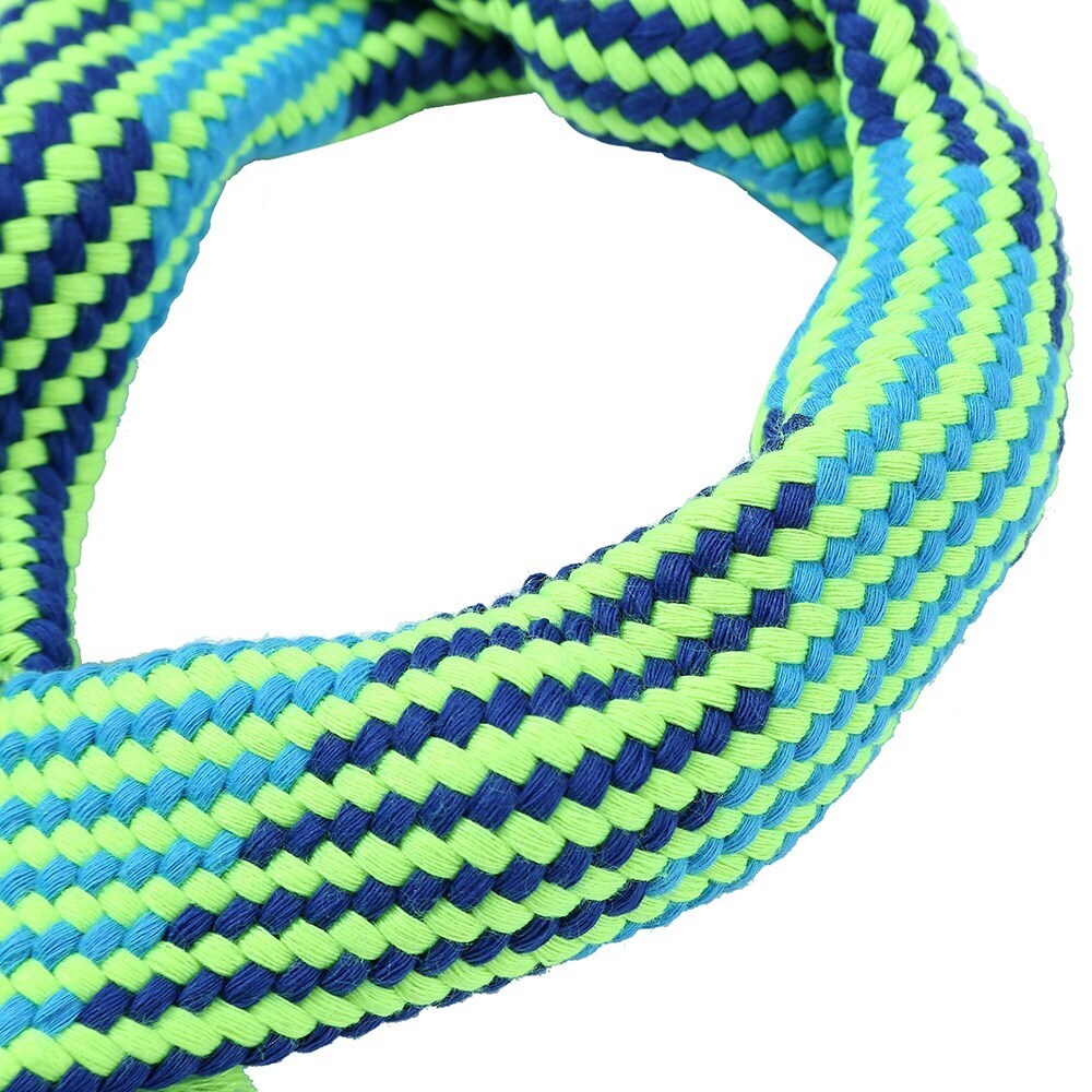 10195-paws-claws-tug-of-war-infinity-rope-w-squeakers-33cm-blue-green