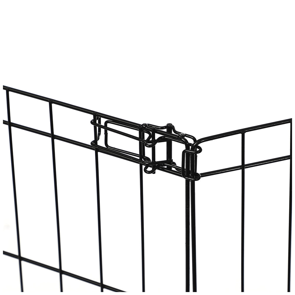 10400608-m-pets-small-66cm-foldable-puppy-dog-pet-pen-black