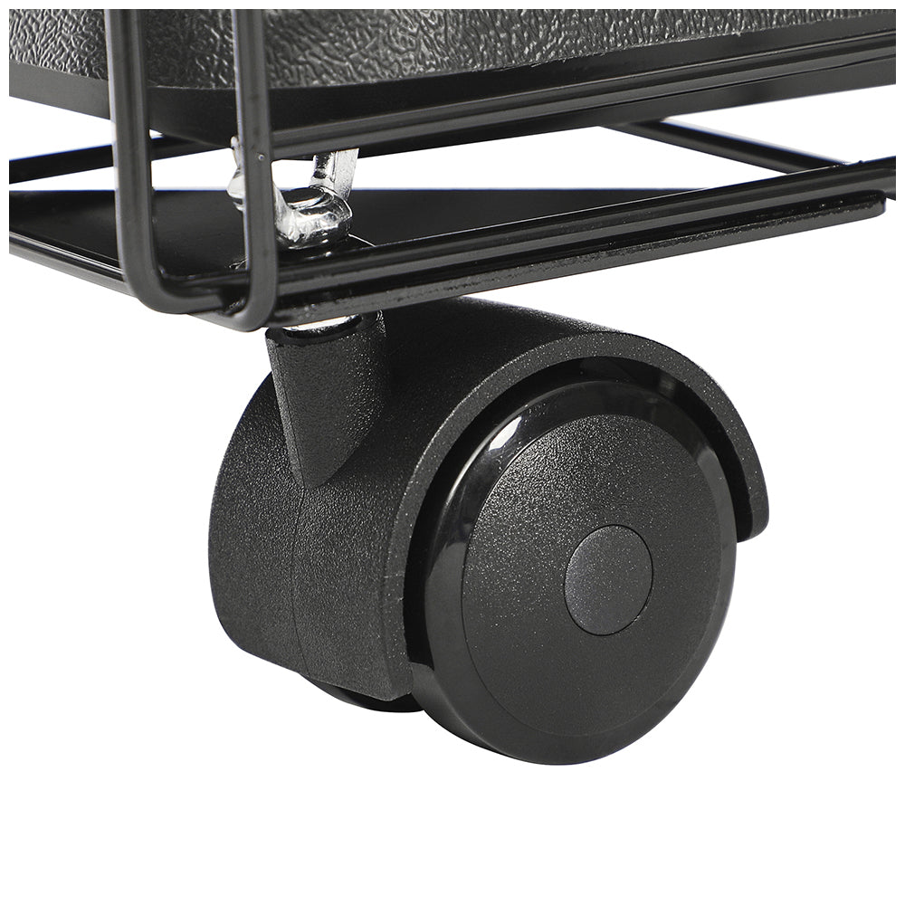 10451708-m-pets-91cm-medium-2-door-voyager-pet-dog-wire-crate-w-wheels-lock-black