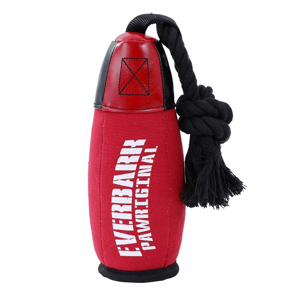 10720-paws-claws-boxing-sand-bag-oxford-toy-22x15x9cm-red