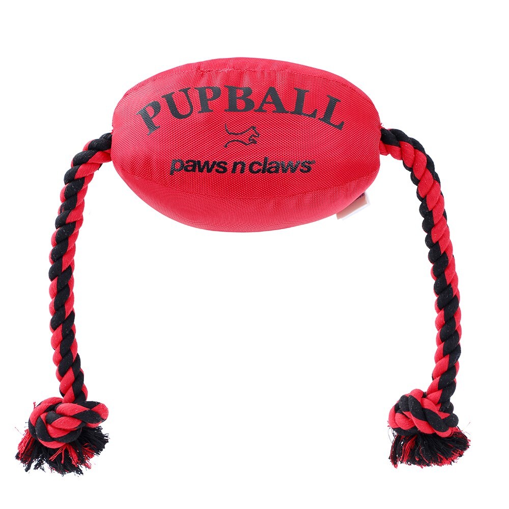 10744-paws-claws-footy-oxford-rope-tugger-75x25x20cm