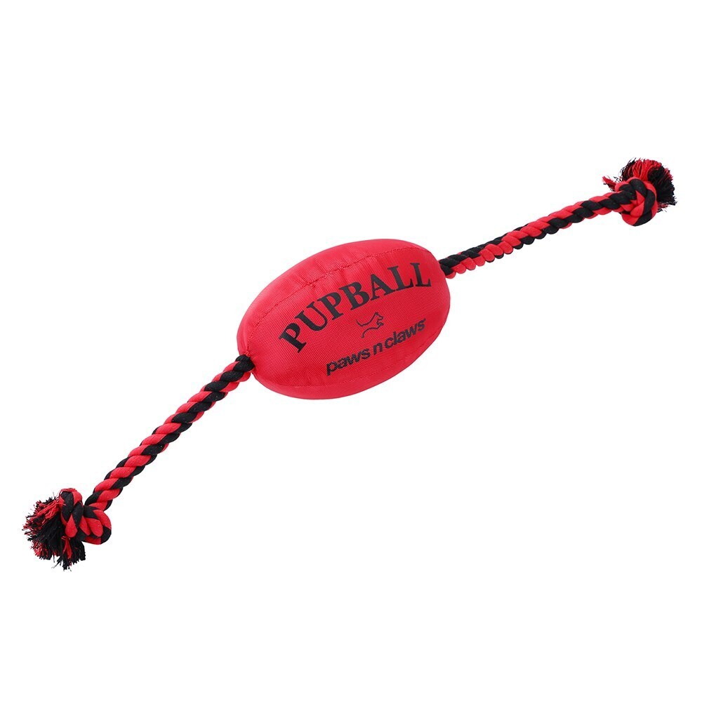10744-paws-claws-footy-oxford-rope-tugger-75x25x20cm