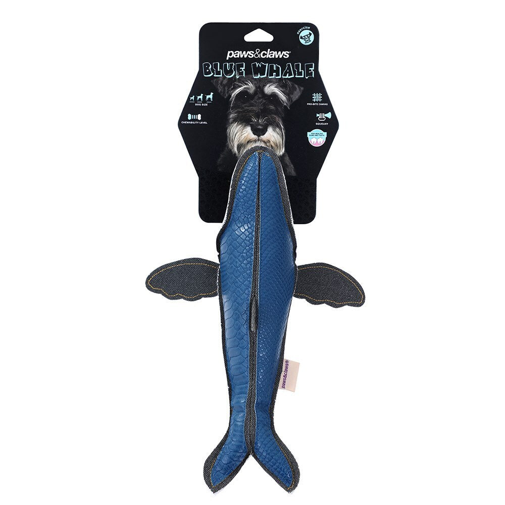 10751-paws-claws-blue-whale-faux-leather-canvas-30x6x6cm