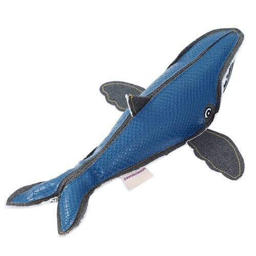 10751-paws-claws-blue-whale-faux-leather-canvas-30x6x6cm
