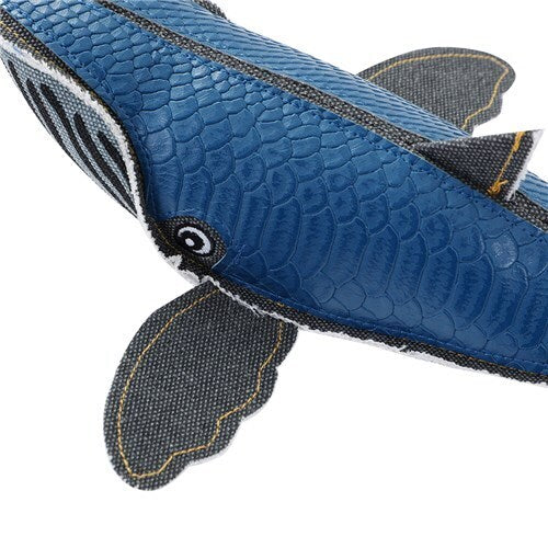 10751-paws-claws-blue-whale-faux-leather-canvas-30x6x6cm