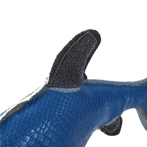 10768-paws-claws-hammerhead-shark-faux-leather-canvas-30x11x14cm