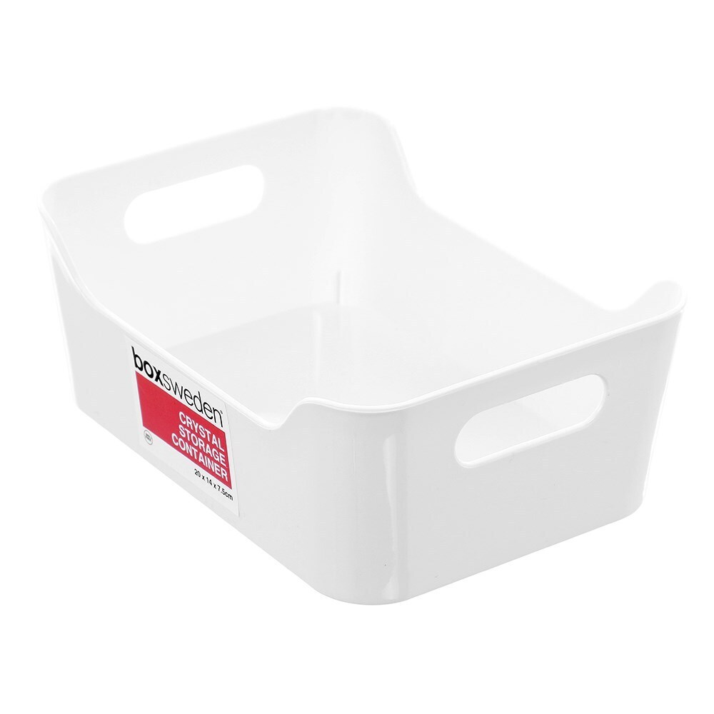 10928-boxsweden-crystal-storage-container-sml-20x14x7-5cm-white