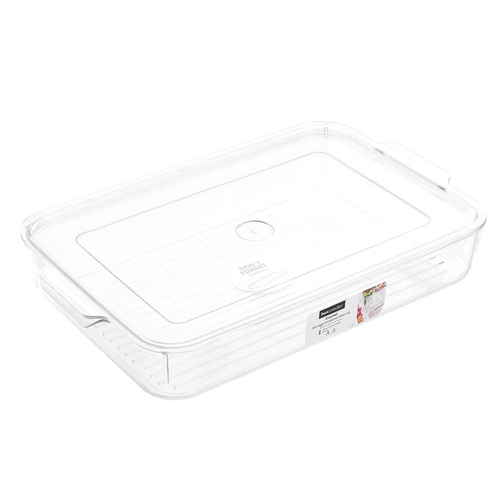 10980-boxsweden-crystal-2-75l-33-5cm-storage-container-w-lid-clear