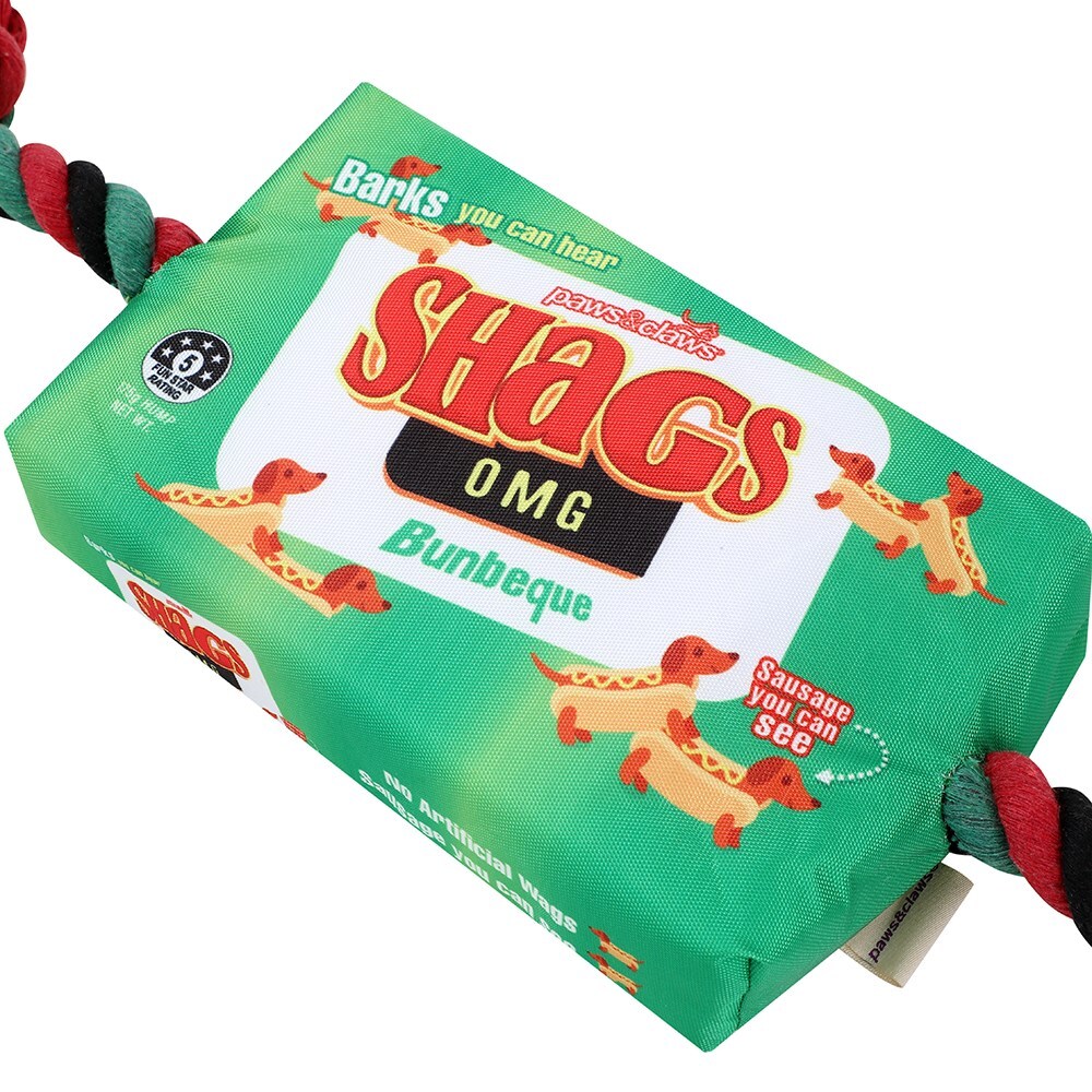 11086-paws-claws-27cm-shags-snacks-oxford-tugger-pet-dog-toy-w-rope-assorted