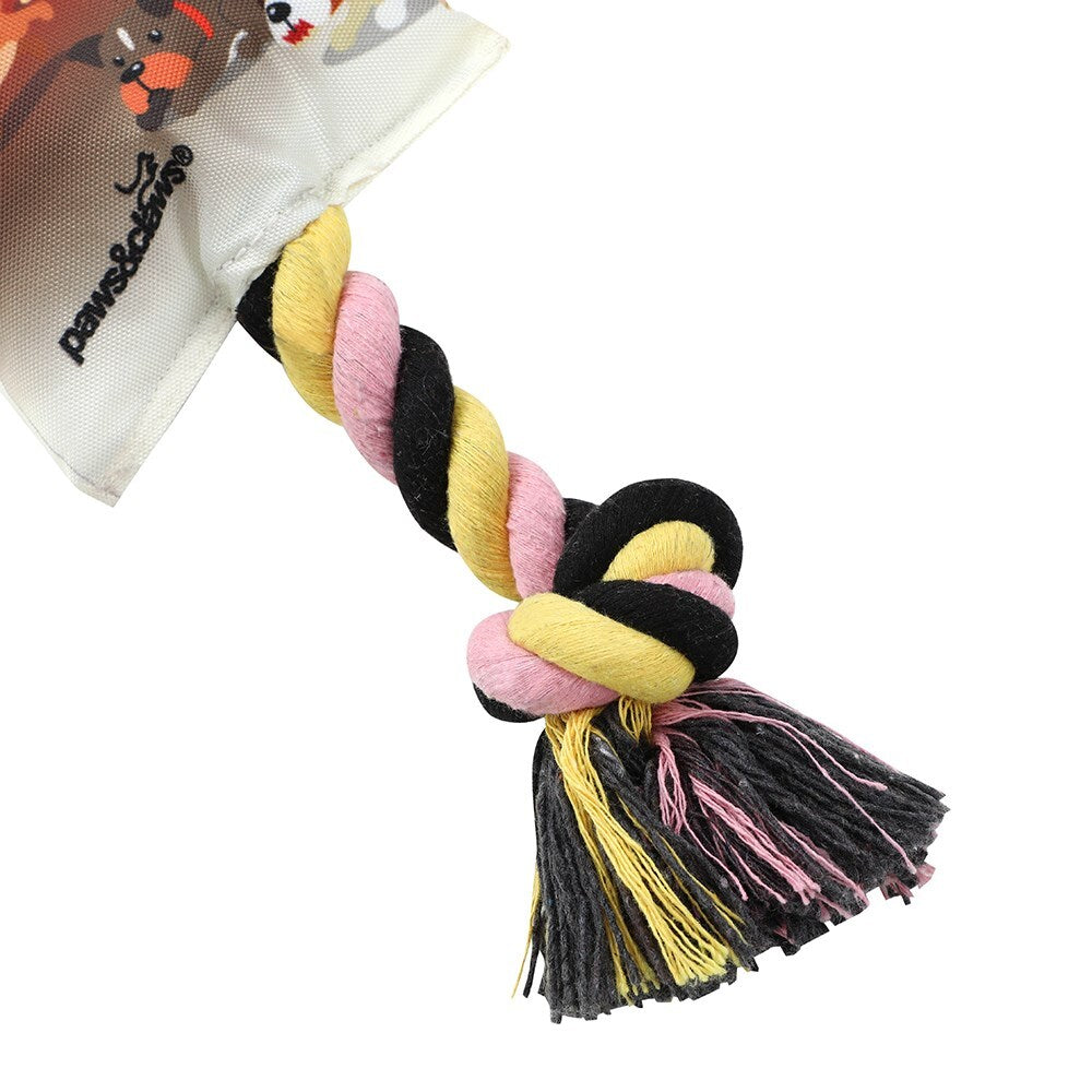 11109-paws-claws-pups-snacks-25cm-oxford-tugger-toy-w-rope