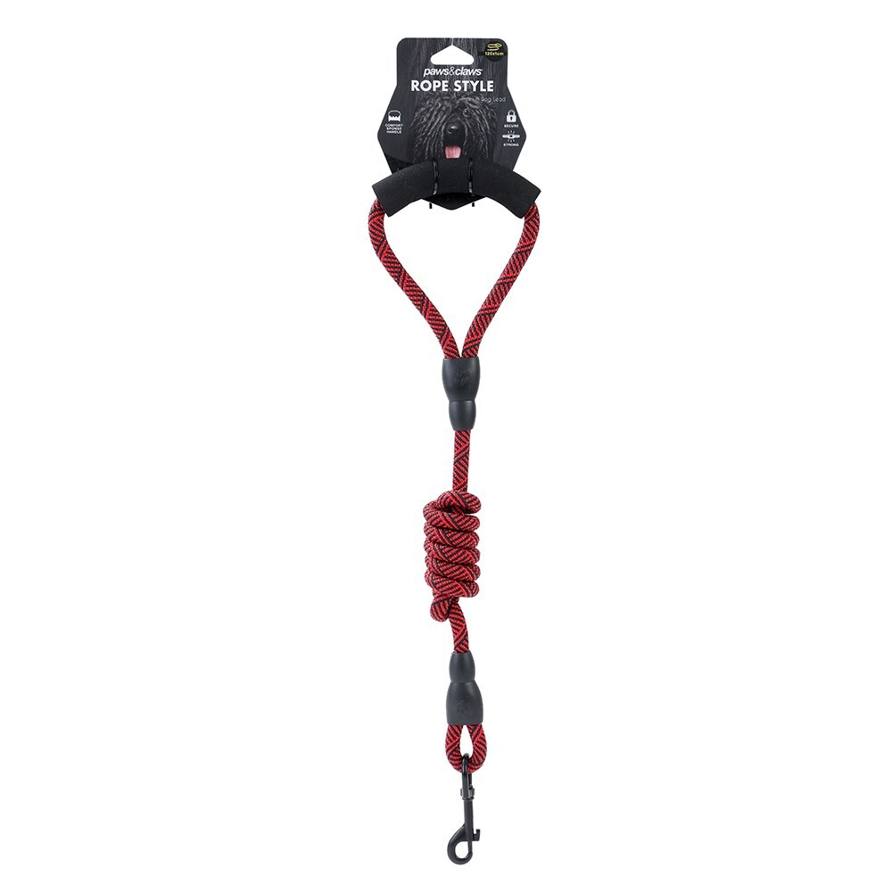 11314-paws-claws-rope-style-pet-dog-lead-w-comfort-handle-assorted