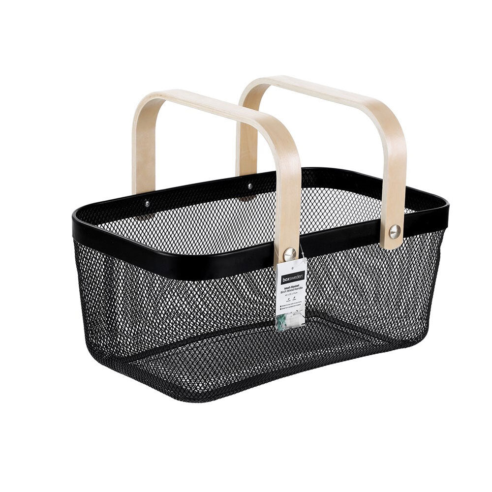 11802-boxsweden-mesh-storage-basket-40x25x17cm-w-birch-wood-handle-black