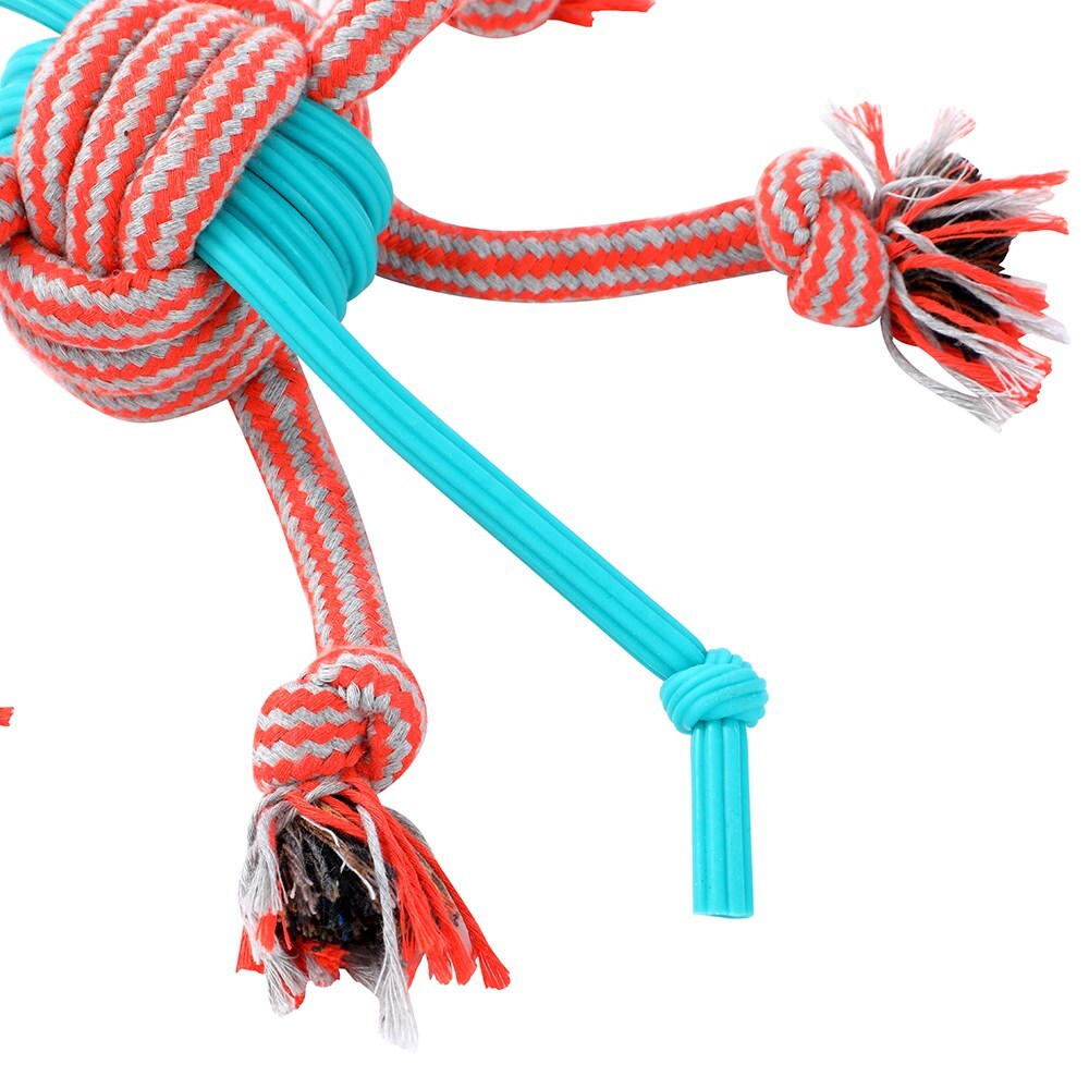 12182-paws-claws-30cm-stretch-fetch-tpr-braided-rope-ball