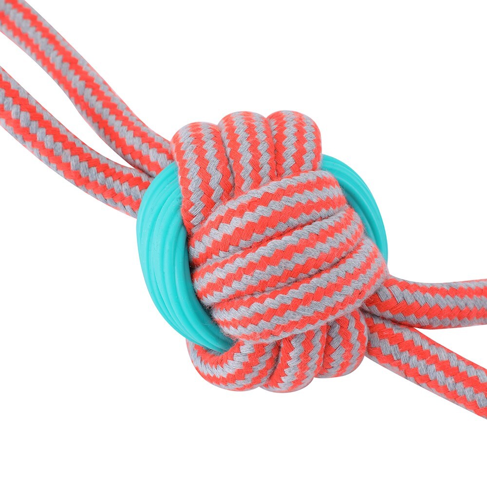 12236-paws-claws-35cm-stretch-fetch-dog-toy-rope-knotted-double-tugger
