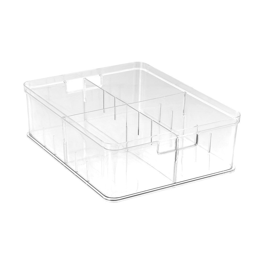 12328-boxsweden-crystal-38x28cm-storage-tray-adjustable-dividers-clear