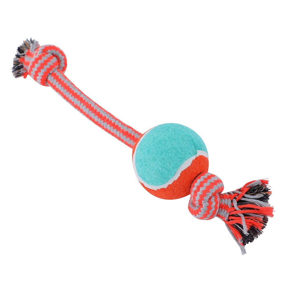 12540-paws-claws-26cm-super-tuggers-tennis-ball-rope