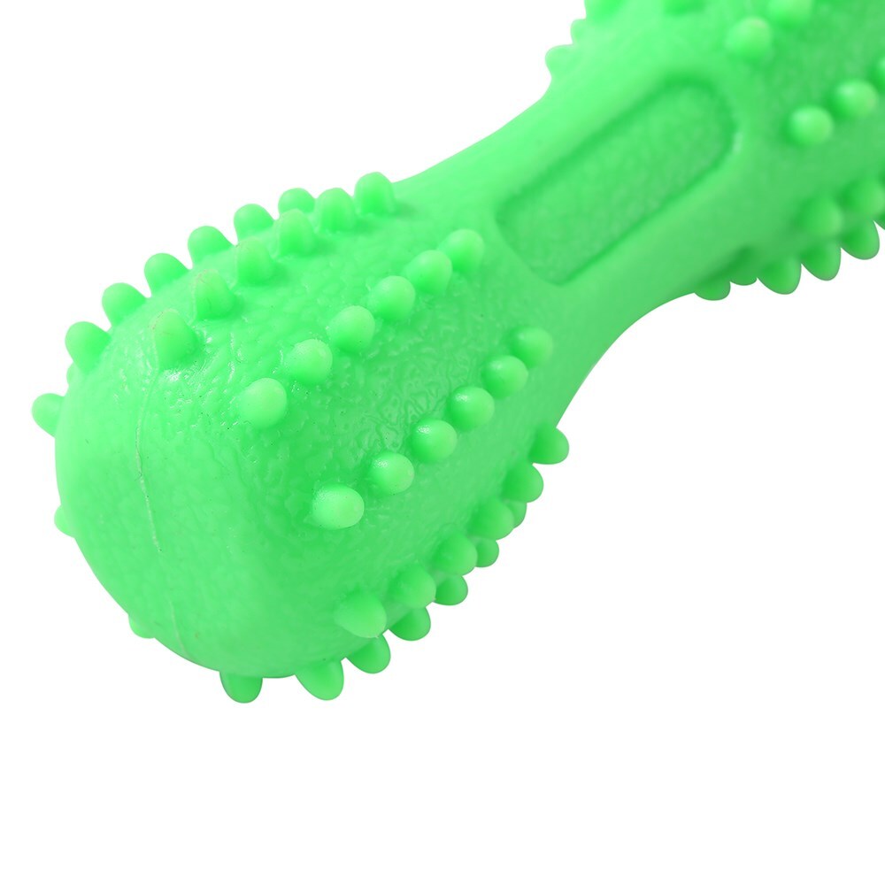 14193-paws-claws-pet-dog-18x4-5cm-tpr-squeaky-throw-stick-green
