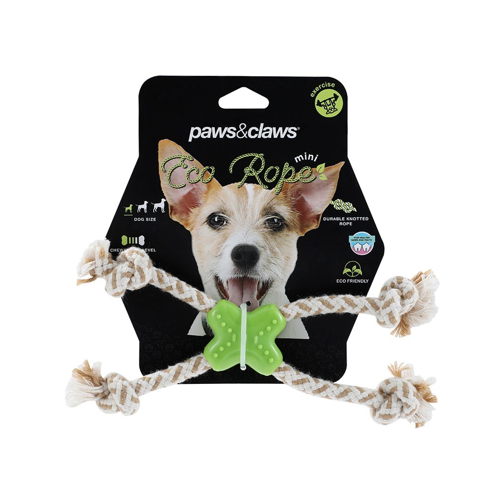 14223-paws-claws-24cm-eco-rope-minis-assorted