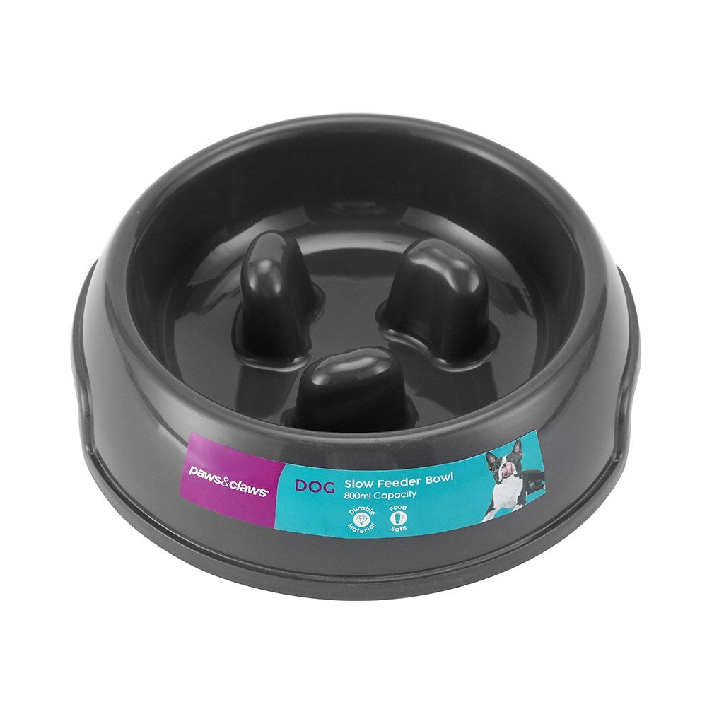 14360-paws-claws-slow-feeder-pet-dog-bowl-18-5x14x5cm