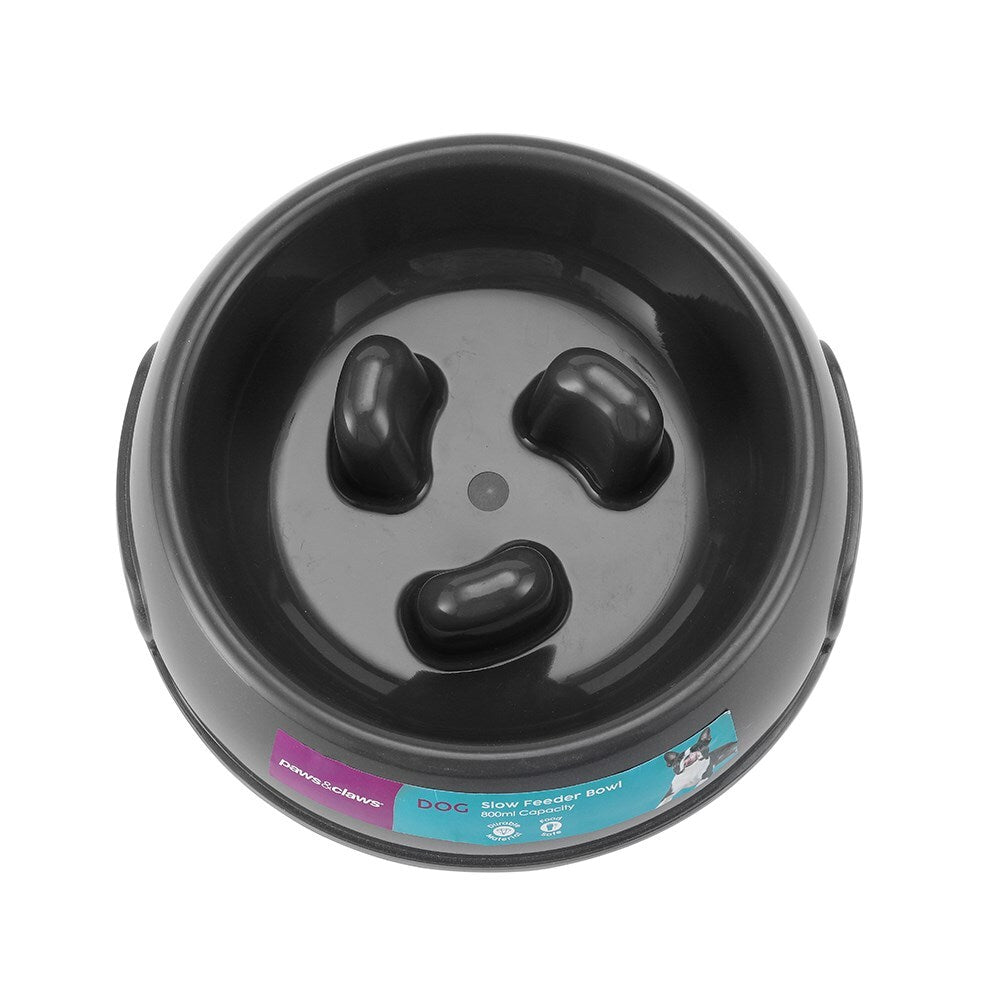 14360-paws-claws-slow-feeder-pet-dog-bowl-18-5x14x5cm