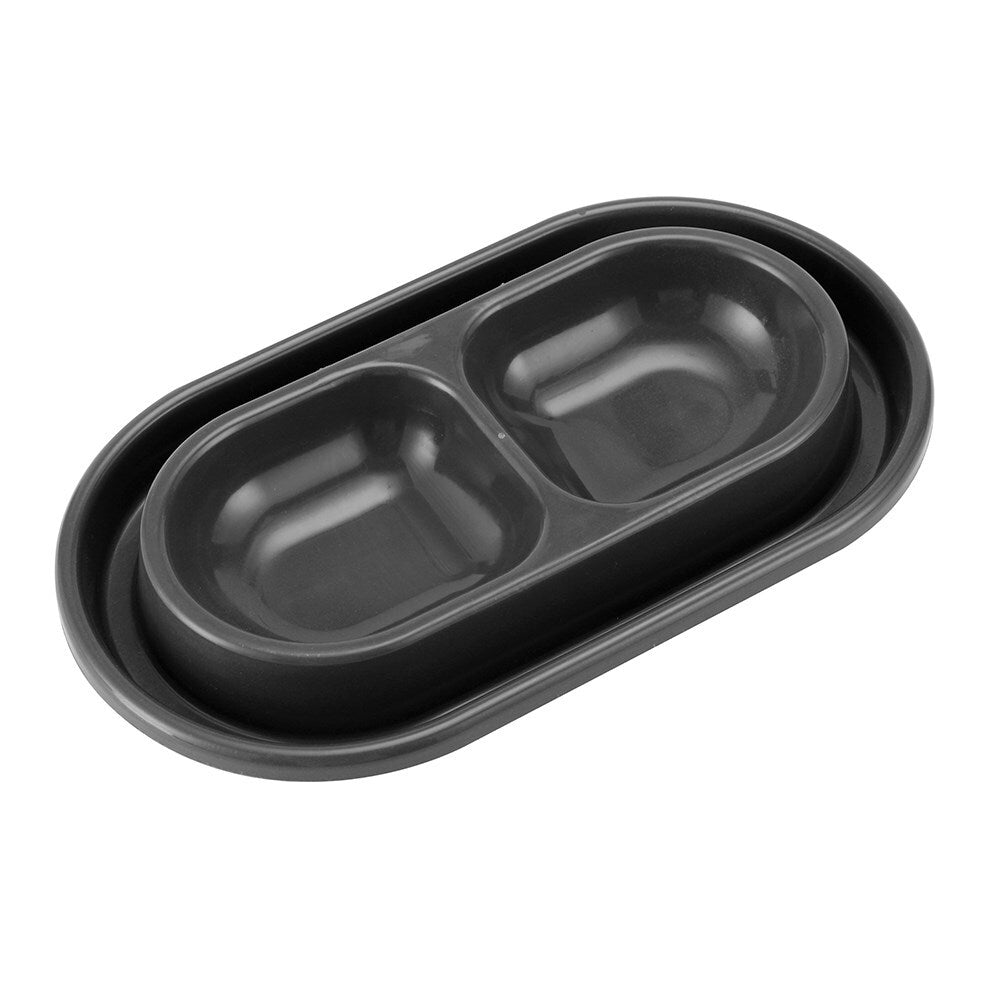 14377-paws-claws-anti-ant-double-pet-dog-bowl-27x16x4cm-dark-grey