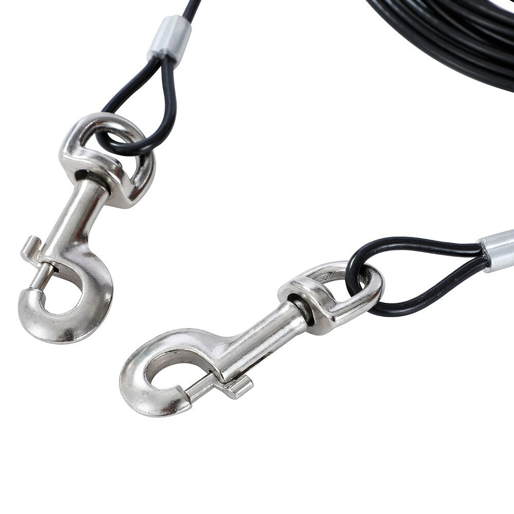 14483-paws-claws-pet-dog-6-1m-tie-out-cable-assorted