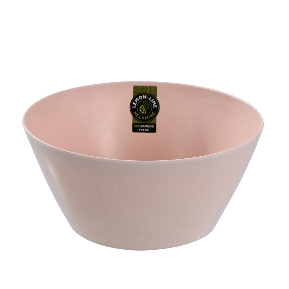 14636-lemon-lime-melamine-eco-bamboo-fibre-25cm-salad-bowl-assorted