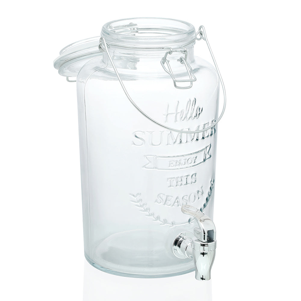 15213-lemon-and-lime-3l-kitchenware-glass-drink-dispenser