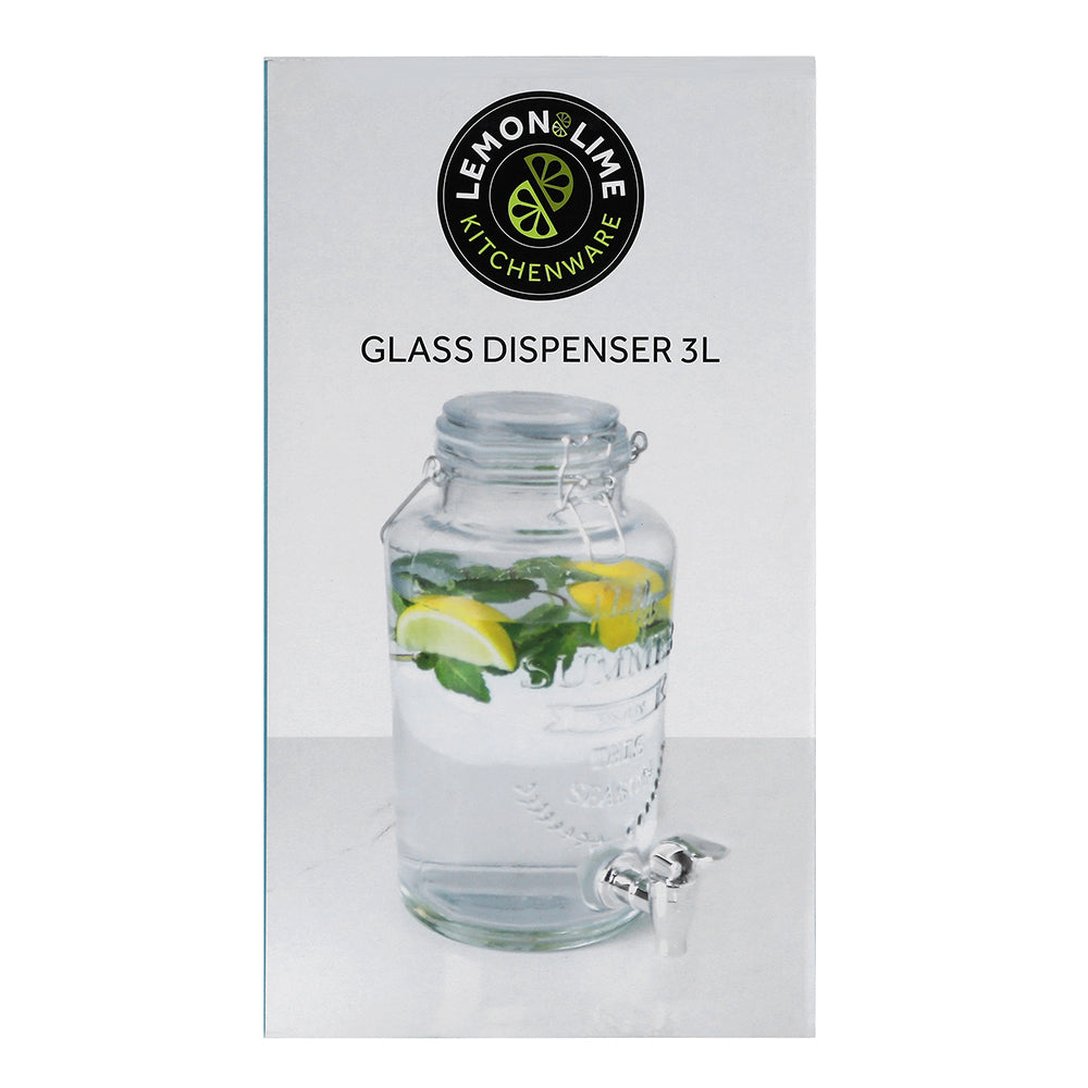 15213-lemon-and-lime-3l-kitchenware-glass-drink-dispenser