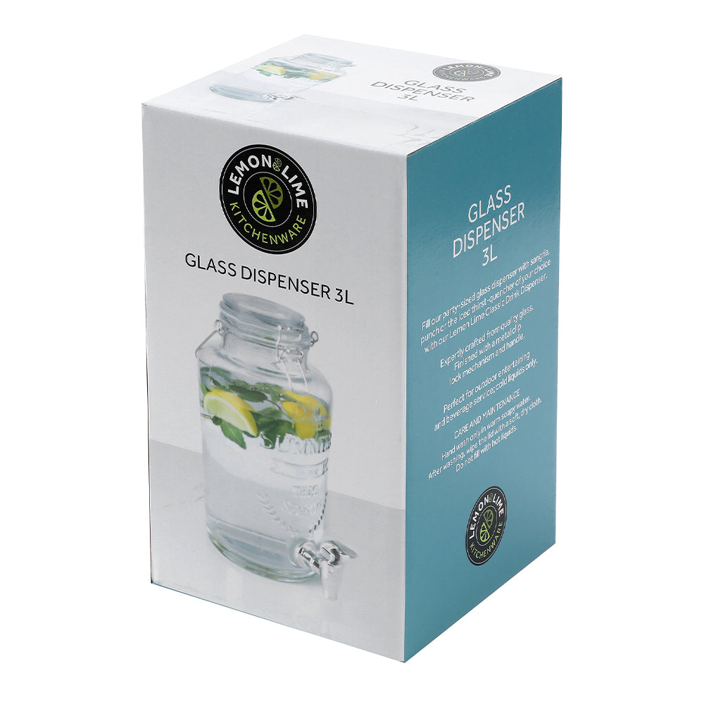 15213-lemon-and-lime-3l-kitchenware-glass-drink-dispenser