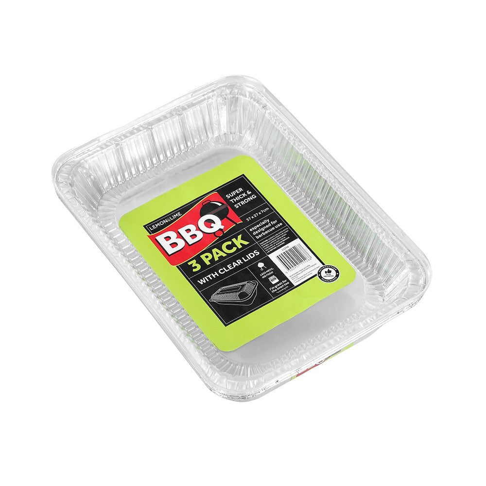 15268-3pc-lemon-lime-37x7cm-baking-foil-tray-rectangle-w-plastic-lid